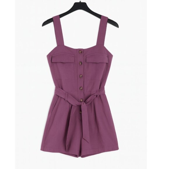 LaLavon Squareneck Playsuit Size Small EUC - Picture 1 of 4